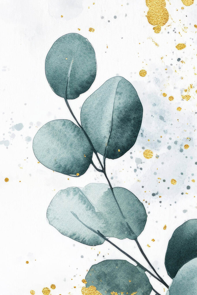 Natural elegance in watercolor art