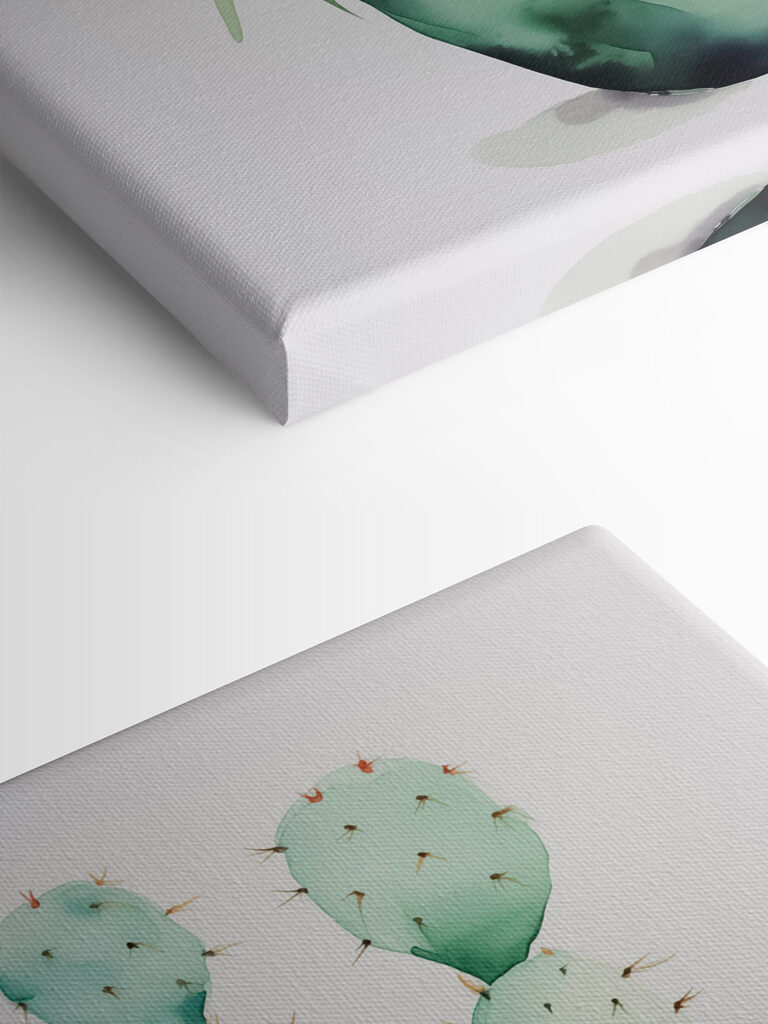 Watercolor of a cactus