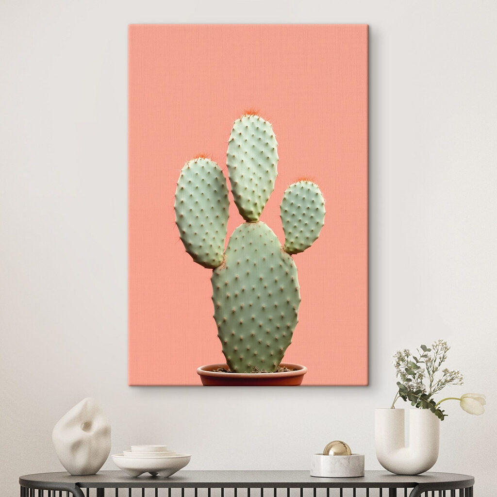 Cactus with red spikes Cactus with red spikes