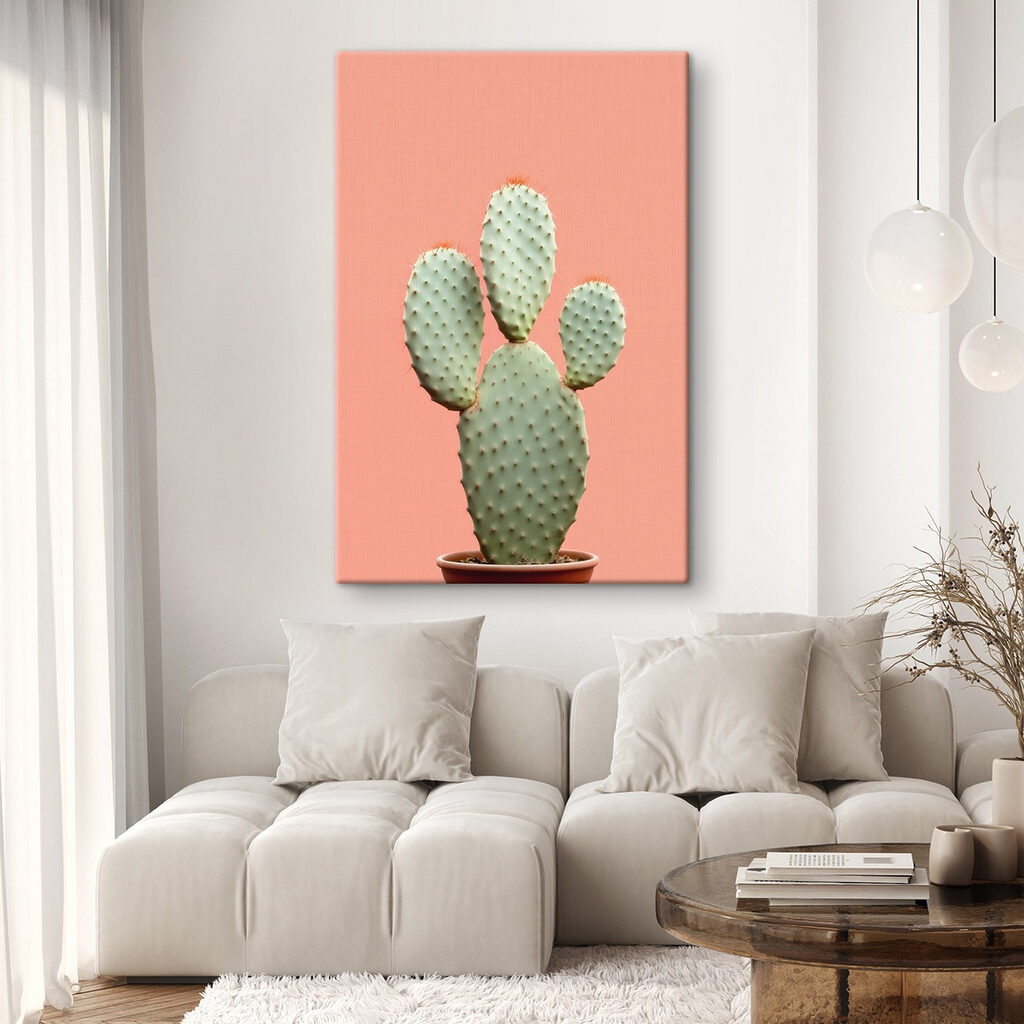 Cactus with red spikes Cactus with red spikes