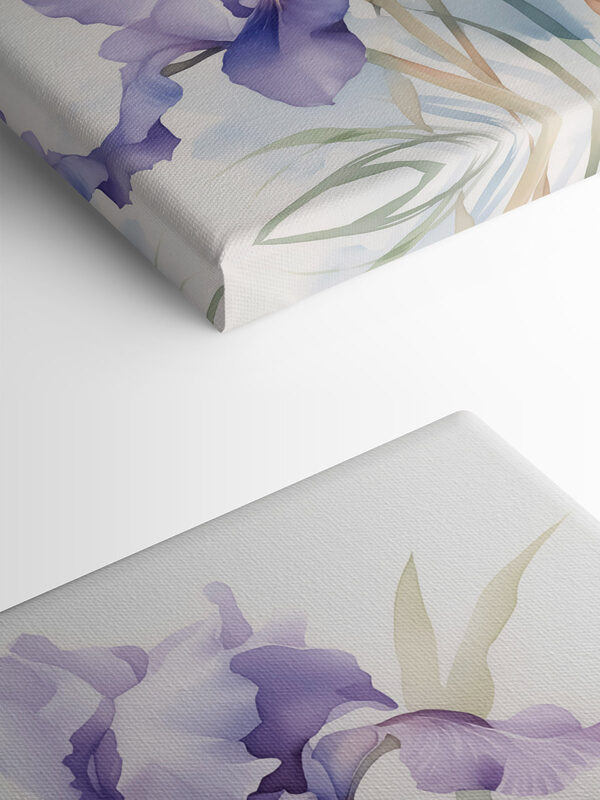 Iris in soft pastel hues Iris in soft pastel hues