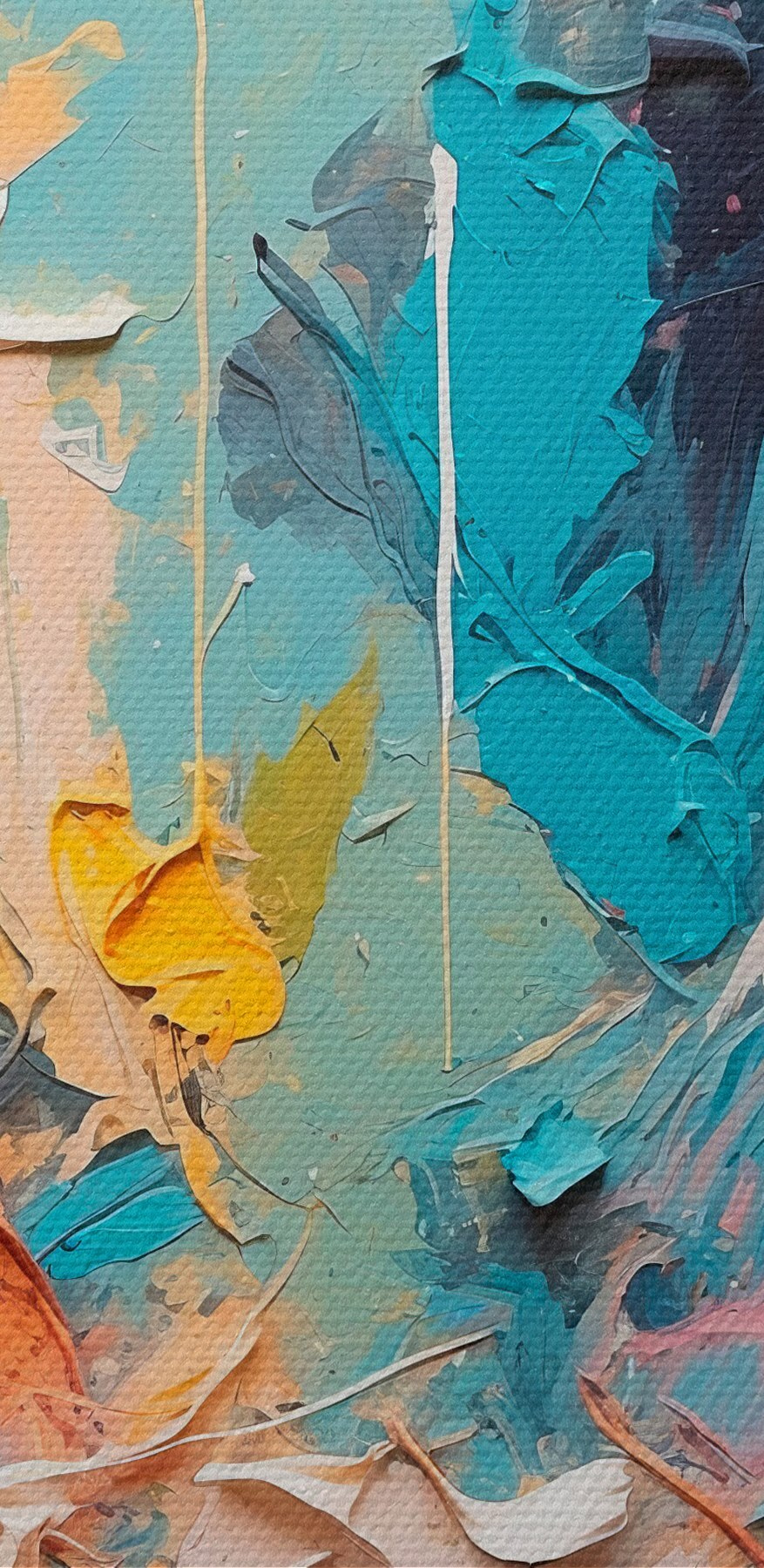Malerei in verschiedenen Farben