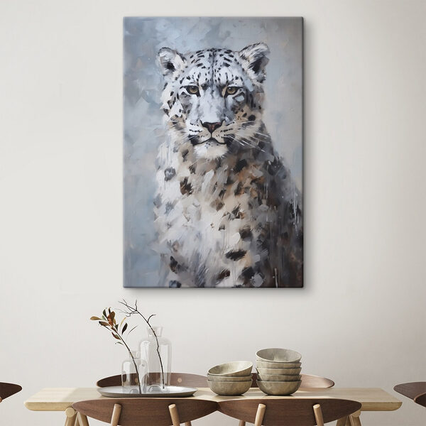 Gemälde eines Leoparden Gemälde eines Leoparden