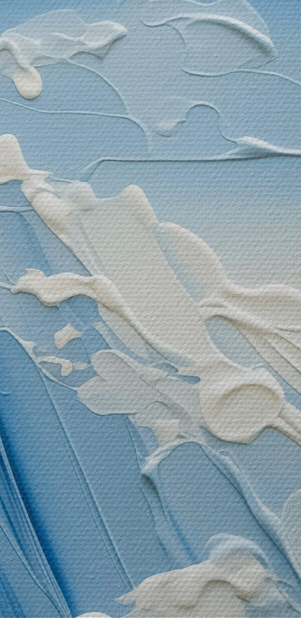 Gemälde einer Welle Gemälde einer Welle