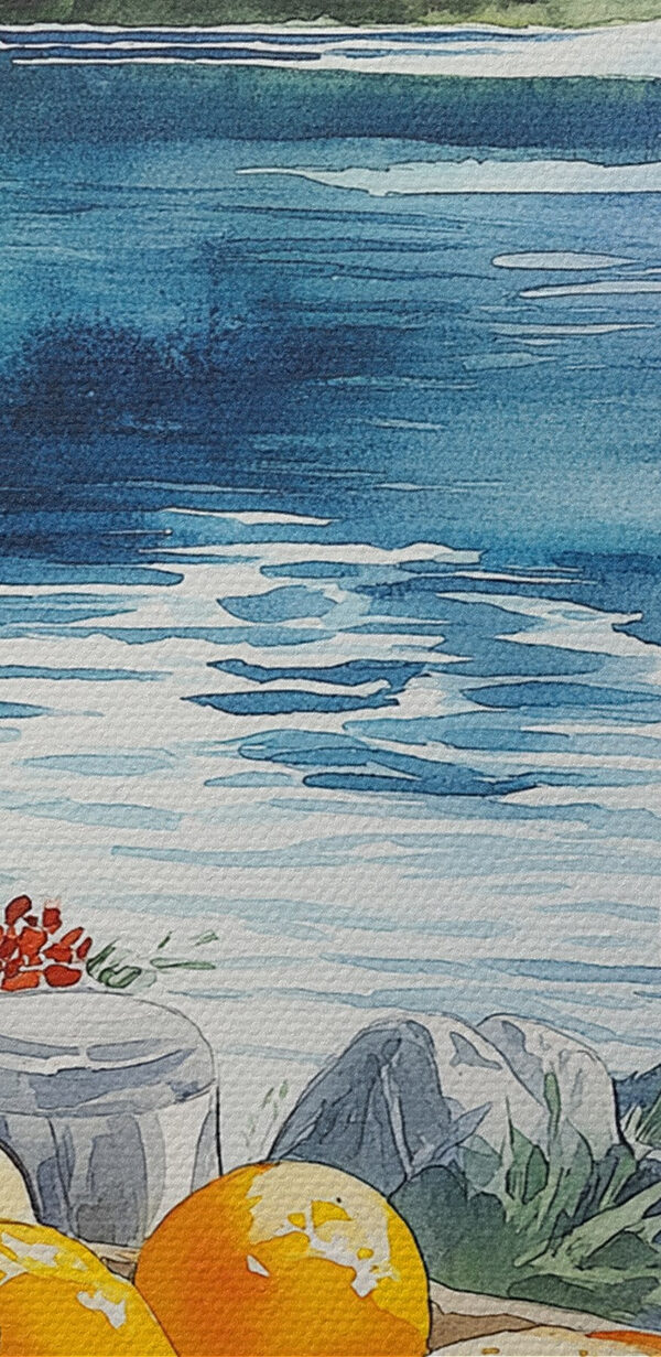 Van neben einem See Van neben einem See