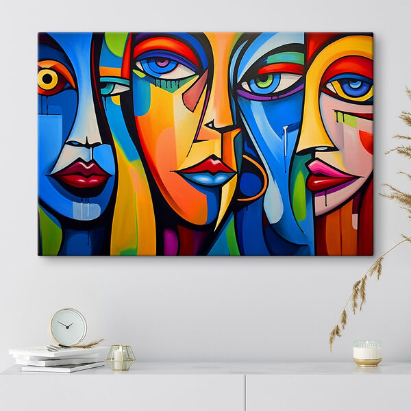 Wandbilder Bemalen von Gesichtern und Lippen (Artikelnummer: s42473) Wandbilder Wandbilder Bemalen von Gesichtern und Lippen (Artikelnummer: s42473)