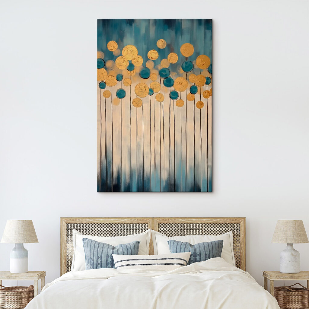 Vibrant circles in soothing colors Vibrant circles in soothing colors