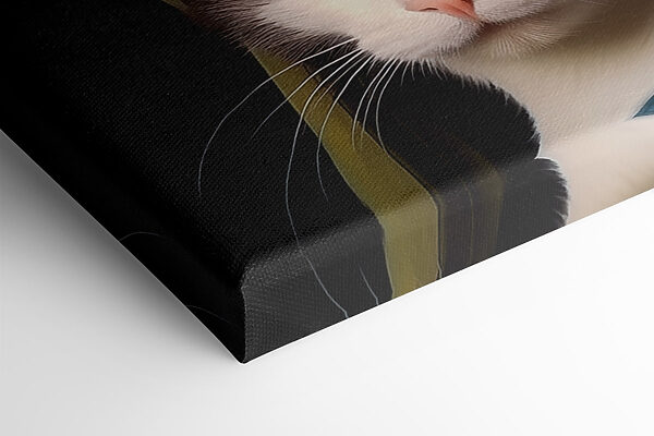 Katze mit grünem Hut Katze mit grünem Hut