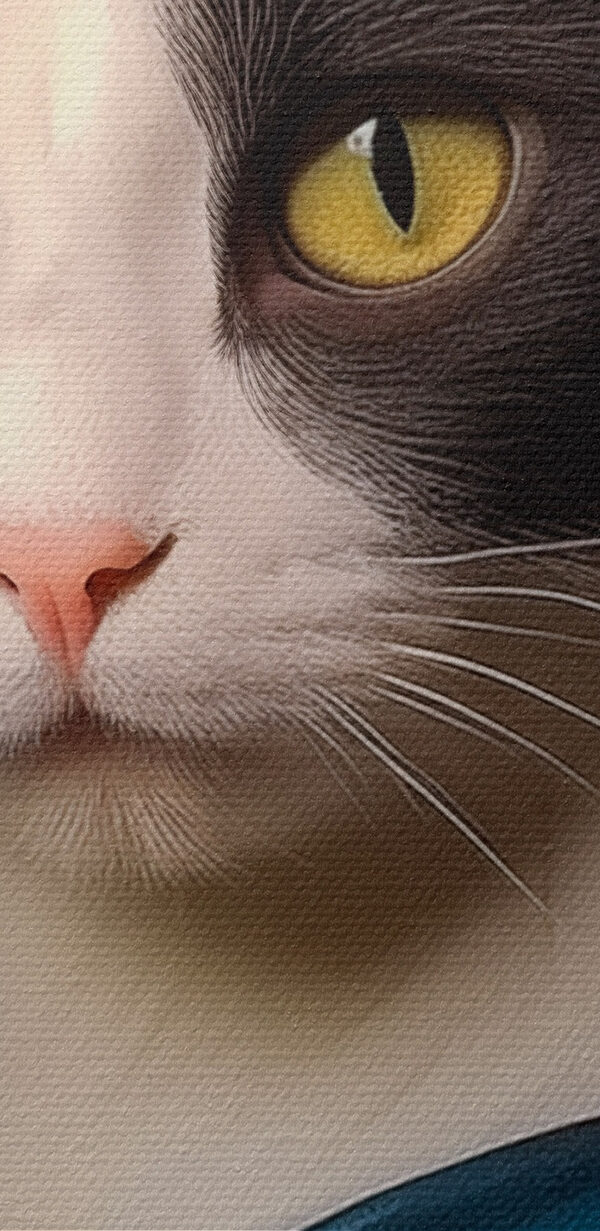 Katze mit grünem Hut Katze mit grünem Hut