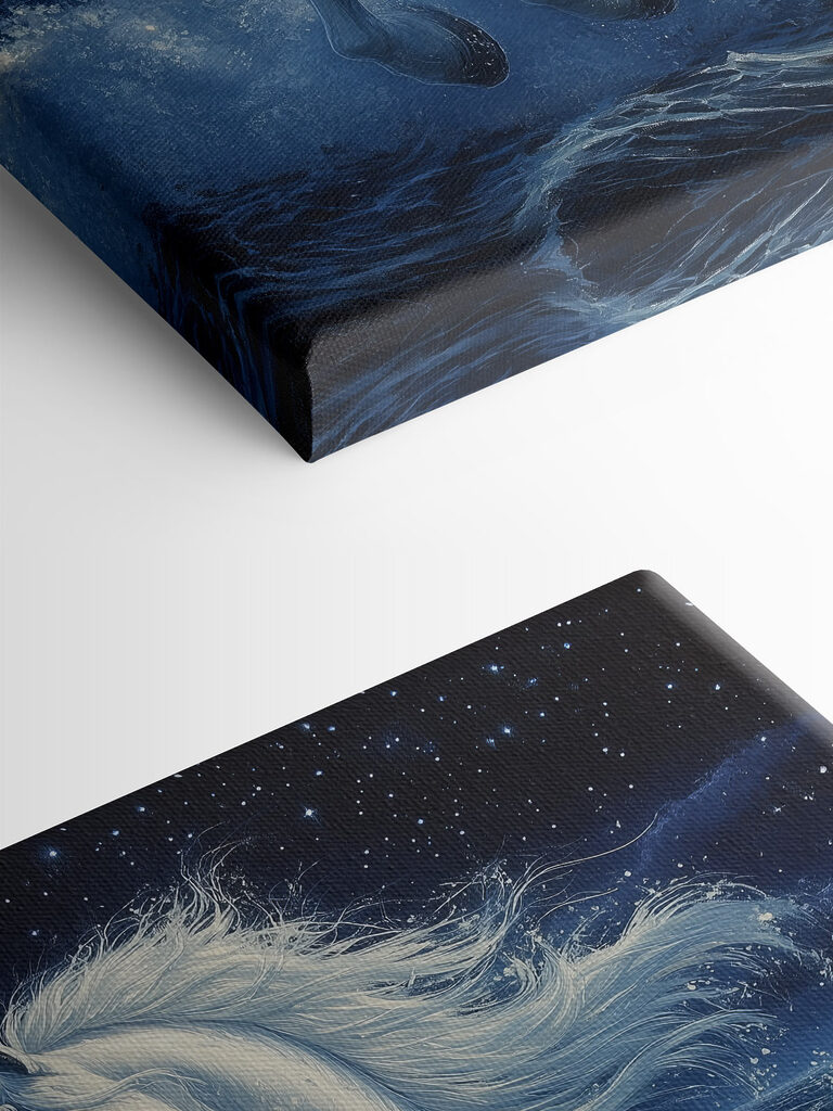 Unicorn in the water