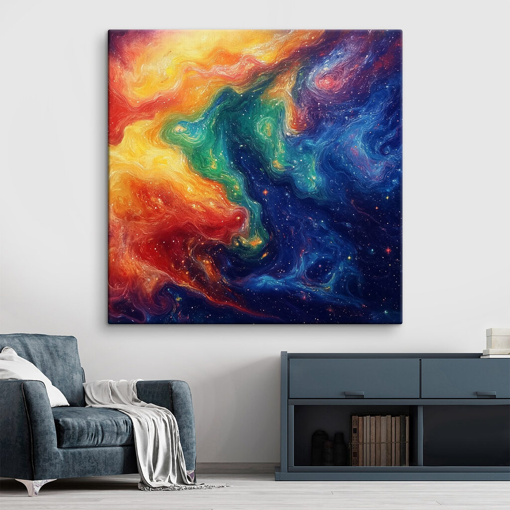 Colorful swirls of light Colorful swirls of light