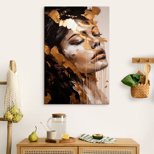 Ethereal beauty in vibrant textures