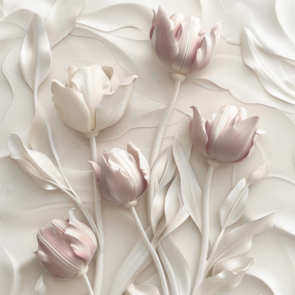 Group of white flowers