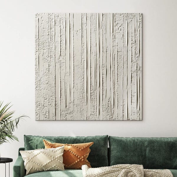 Weiße Wand mit Linien Weiße Wand mit Linien