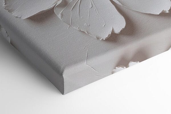 Weiße Blume aus Papier Weiße Blume aus Papier