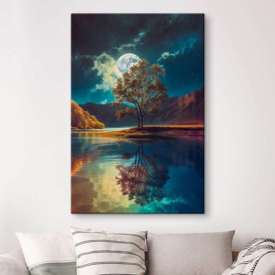 Baum auf dem Wasser