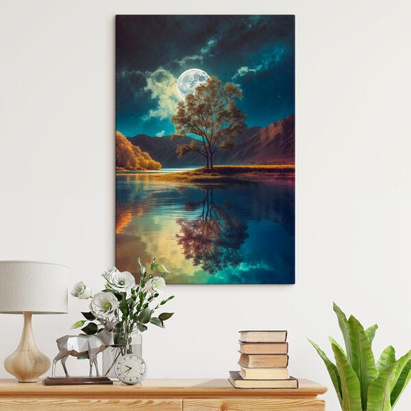 Baum auf dem Wasser Baum auf dem Wasser