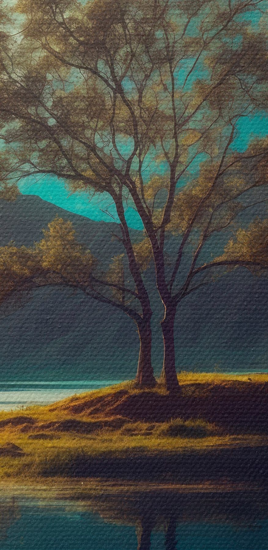 Baum auf dem Wasser