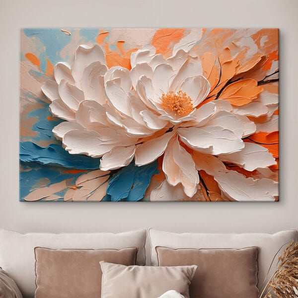 Wandbilder Weiße Blüte mit gelber Mitte (Artikelnummer: s42528) Wandbilder Wandbilder Weiße Blüte mit gelber Mitte (Artikelnummer: s42528)