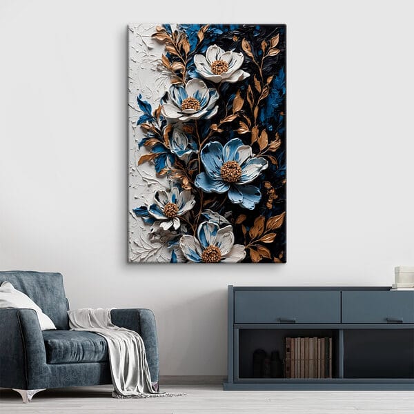 Wandbilder Malerei von Blumen und Blättern (Artikelnummer: s42532) Wandbilder Wandbilder Malerei von Blumen und Blättern (Artikelnummer: s42532)