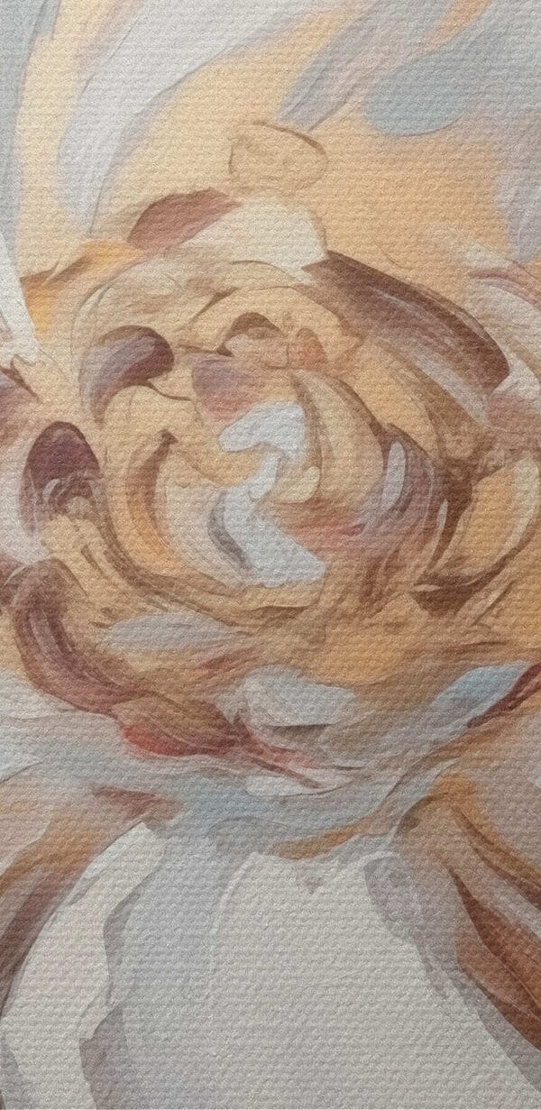 Painting of a flower Painting of a flower