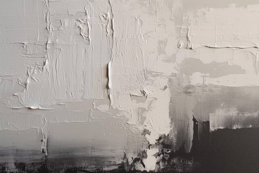 Weiße und schwarze Wand