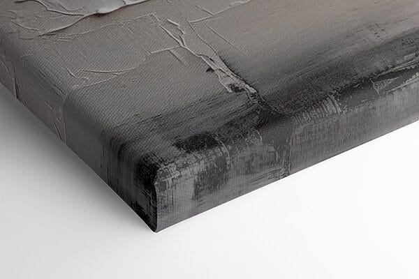 Weiße und schwarze Wand Weiße und schwarze Wand