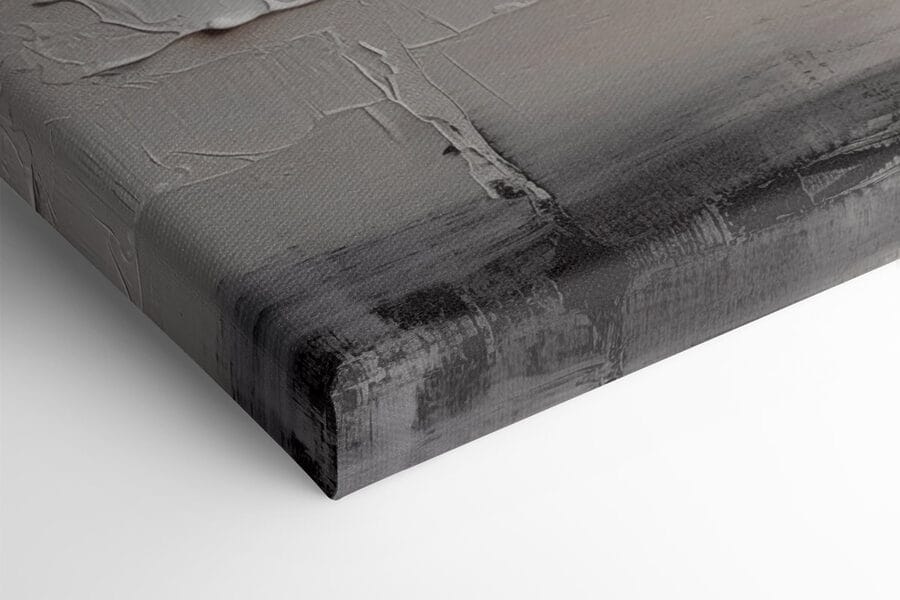 Weiße und schwarze Wand