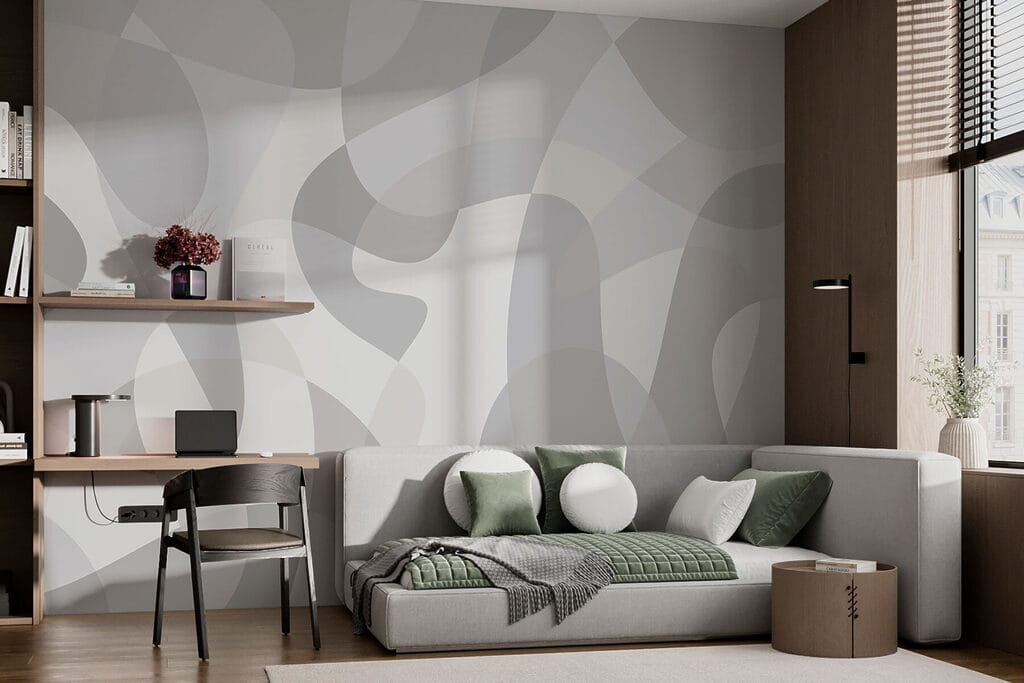 Grey and white background Grey and white background