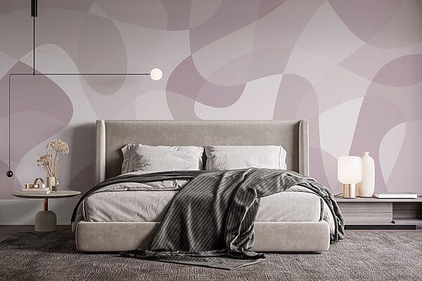 Weißes und violettes Muster Weißes und violettes Muster