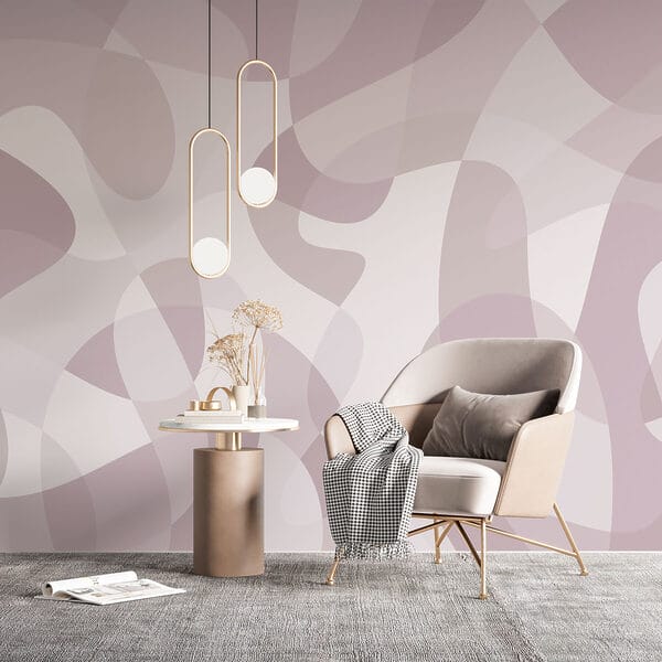 Weißes und violettes Muster Weißes und violettes Muster