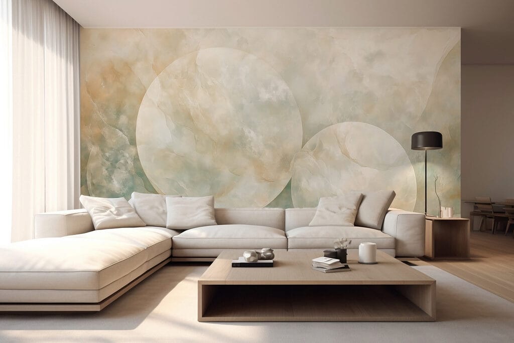 Soft hues and gentle textures blend