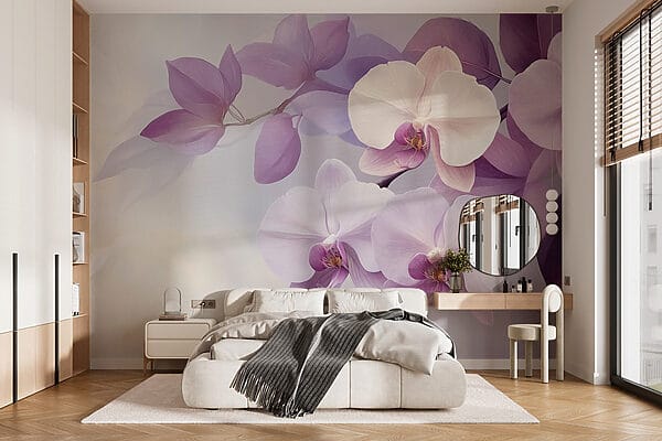 Zarte Orchideen in sanften Farbtönen Zarte Orchideen in sanften Farbtönen