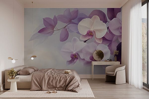 Zarte Orchideen in sanften Farbtönen Zarte Orchideen in sanften Farbtönen