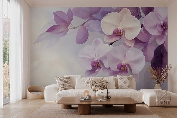 Zarte Orchideen in sanften Farbtönen Zarte Orchideen in sanften Farbtönen