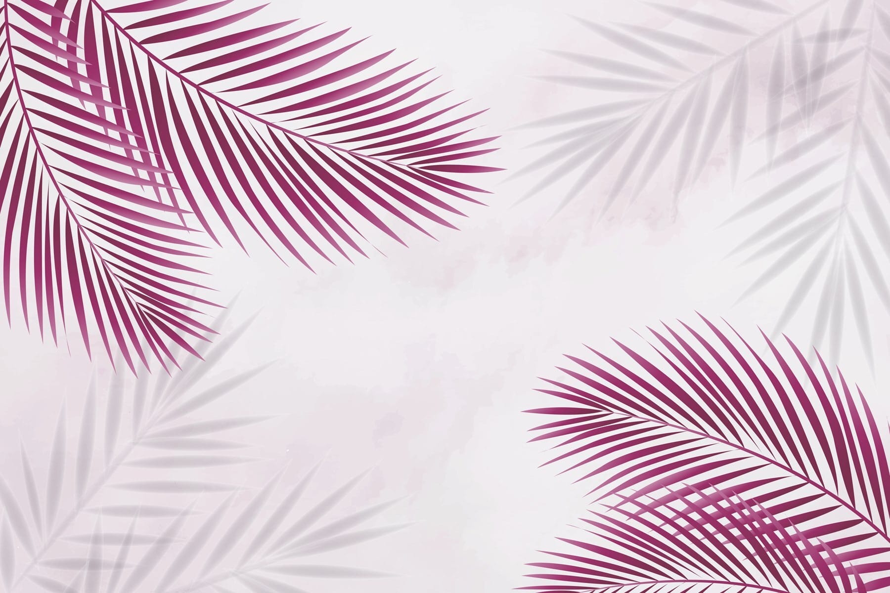Purple leaves on a white background Purple leaves on a white background