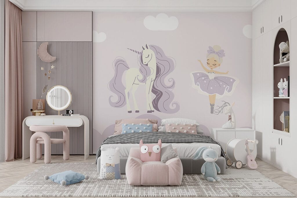 Unicorn and a ballerina