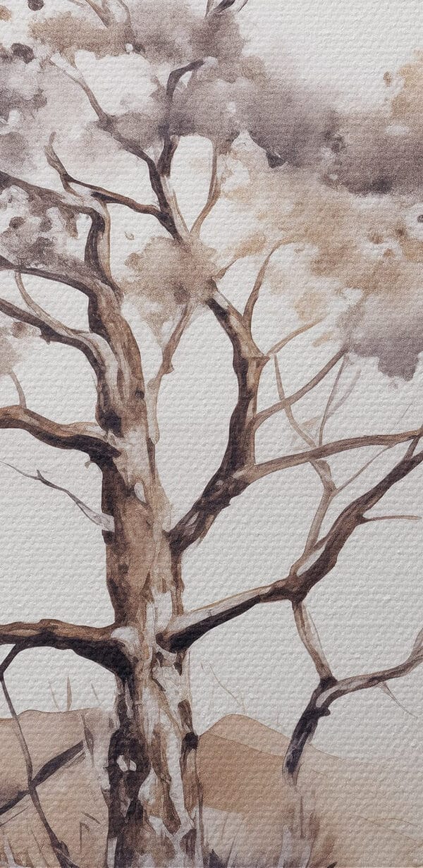 Aquarell eines Baumes Aquarell eines Baumes