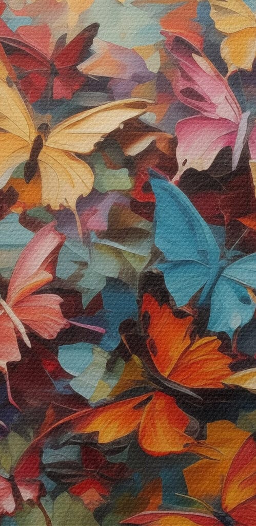 Group of butterflies on a blue background Group of butterflies on a blue background
