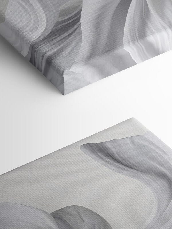 Canvas prints White fabric in the air Canvas prints White fabric in the air