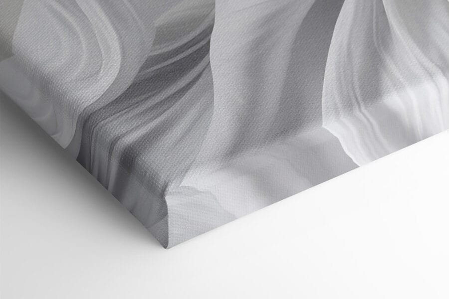 Canvas prints White fabric in the air Canvas prints White fabric in the air