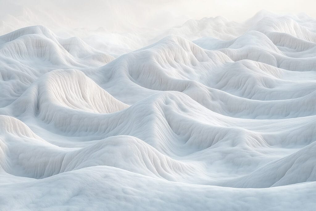Schneebedeckte Berge Schneebedeckte Berge