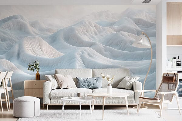 Schneebedeckte Berge Schneebedeckte Berge