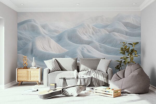 Schneebedeckte Berge Schneebedeckte Berge