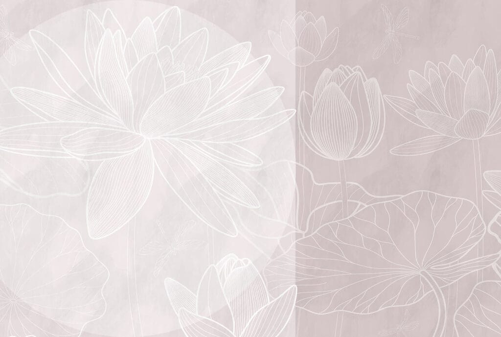 Weiße Blumenzeichnung auf grauem Hintergrund Weiße Blumenzeichnung auf grauem Hintergrund