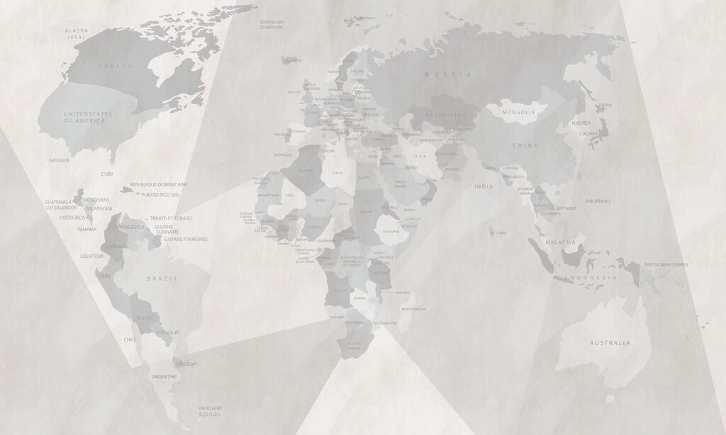 Karte der Welt Karte der Welt