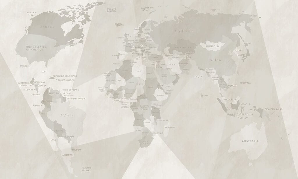 Karte der Welt Karte der Welt
