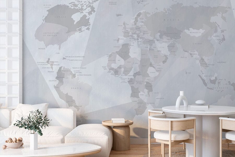 Karte der Welt Karte der Welt