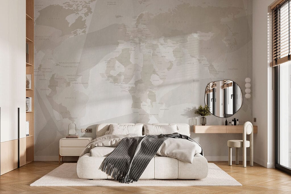 Map of the world Map of the world