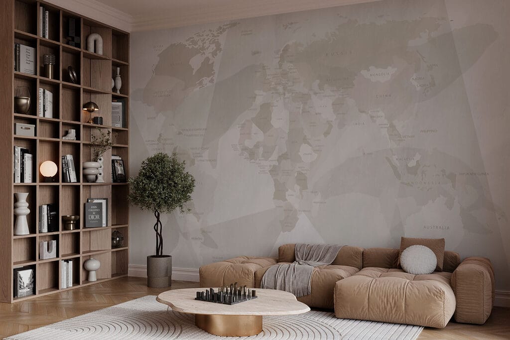 Map of the world Map of the world